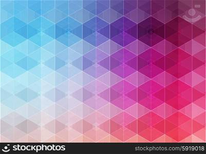 Vintage abstract pattern. Vintage pattern with decorative geometric and abstract elements. Vector colorful background