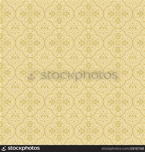 Vintage background abstract. Retro Floral seamless pattern. Vector. High Detail.