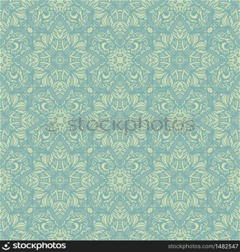 Vintage background seamless vector pattern. Ethnic geometric print. Cute repeating backdrop texture. Fabric, cloth design, wallpaper, wrapping. Cute vintage web background and wallpaper vector