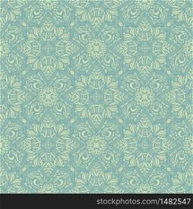 Vintage background seamless vector pattern. Ethnic geometric print. Cute repeating backdrop texture. Fabric, cloth design, wallpaper, wrapping. Cute vintage web background and wallpaper vector