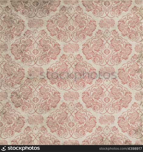 Vintage Background With Floral Ornament