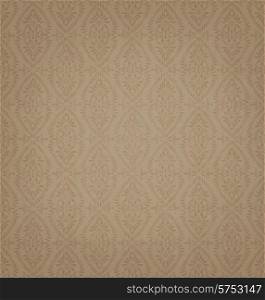 Vintage Brown Seamless Pattern With Transparent Dirty Textured Layer&#xA;And Overlapping Effects