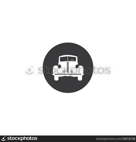 vintage car icon vector illustration design template.