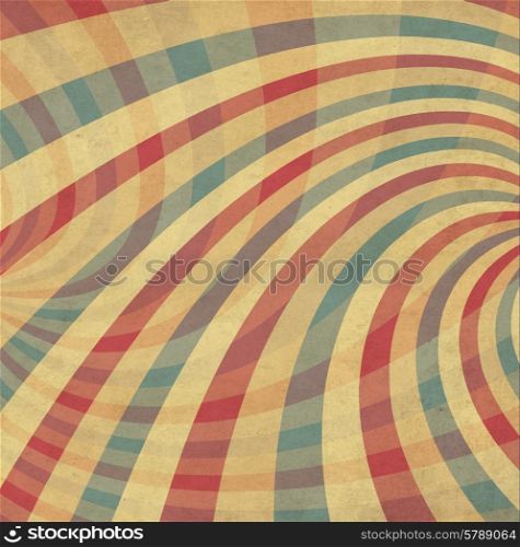 Vintage Color Dirty Striped Background