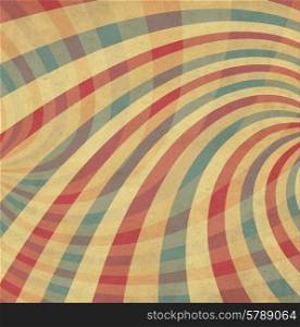 Vintage Color Dirty Striped Background