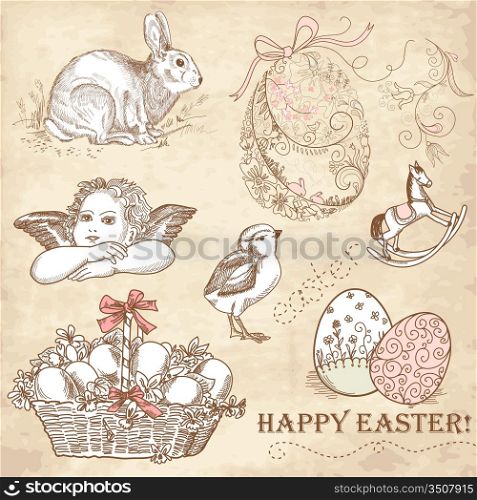 Vintage Easter Set