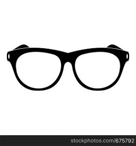Vintage eyeglasses icon. Simple illustration of vintage eyeglasses vector icon for web. Vintage eyeglasses icon, simple style.