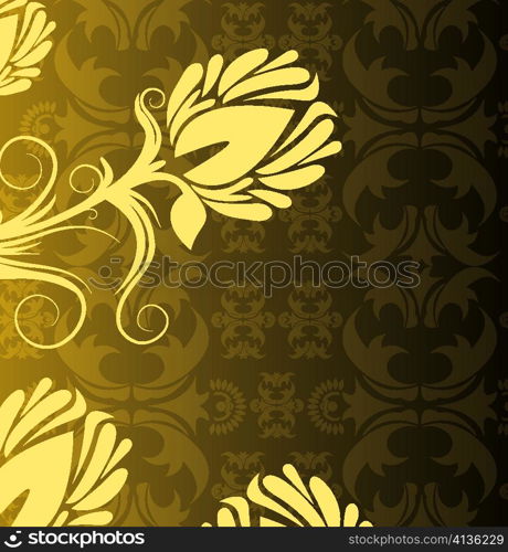 vintage floral background