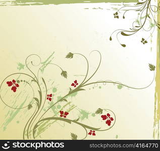 vintage floral background