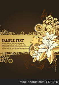 vintage floral background