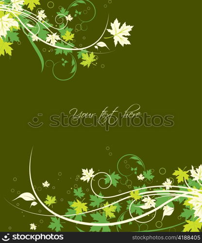 vintage floral background