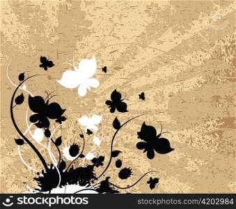 vintage floral background