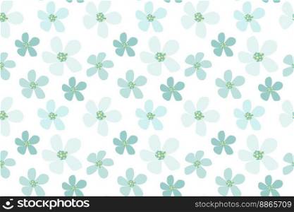 Vintage floral background. Floral pattern with small blue flowers. Seamless pattern for design and fashion prints. Ditsy style. Stock vector illustration.. Vintage floral background. Floral pattern with small blue flowers. Seamless pattern for design and fashion prints.