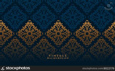 vintage floral decoration texture background