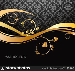 vintage gold background