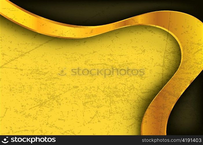 vintage gold background vector illustration