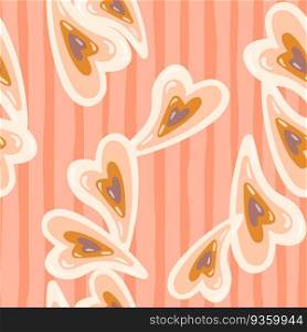 Vintage hearts seamless pattern. 14 february wallpaper. Valentine’s Day backdrop. Design for fabric, textile print, wrapping paper, cover, poster. Vector illustration. Vintage hearts seamless pattern. 14 february wallpaper. Valentine’s Day backdrop.