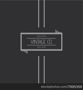 vintage label theme. vintage label theme vector graphic art illustration