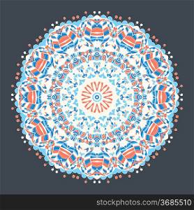 Vintage mandala with place for your text.