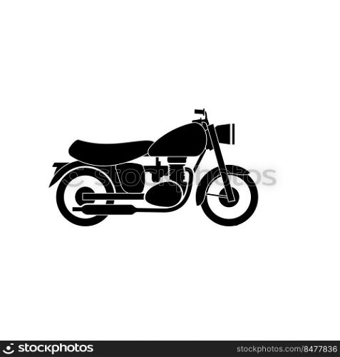 vintage motorbike icon vektor illustration design