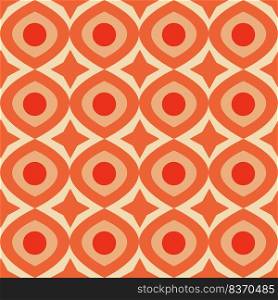 Vintage retro geometric pattern in the style of the 70s and 60s. Vector illustration. Vintage retro geometric pattern in the style of the 70s and 60s.