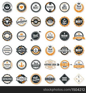 Vintage Retro Vector Logo for banner, poster, flyer