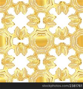 Vintage seamless gold background. Gold background for wedding invitation. Vector gold abstract seamless patterns