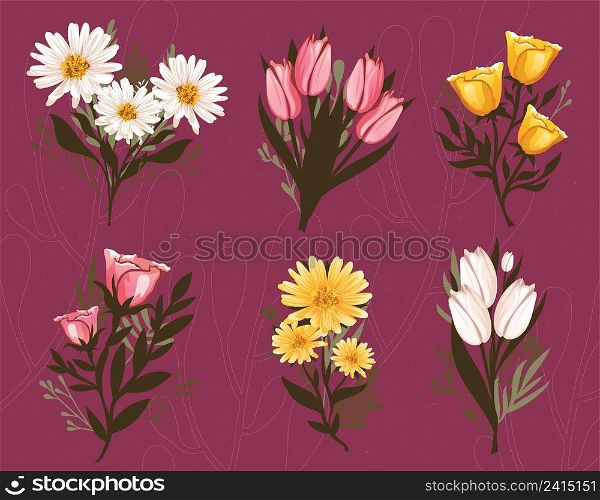 vintage spring floral collection