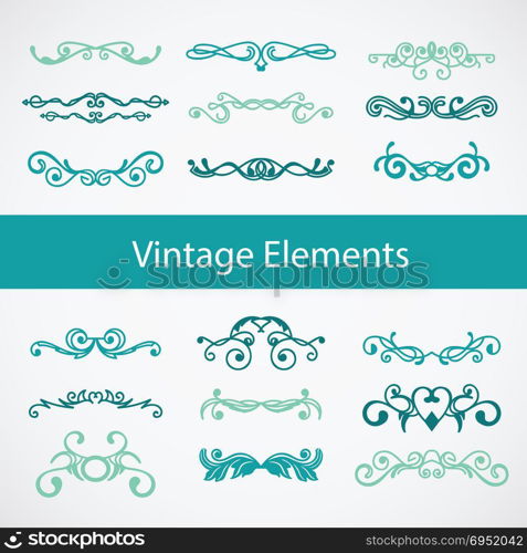 vintage swirl floral page divider frame. vintage swirl floral page divider frame vector