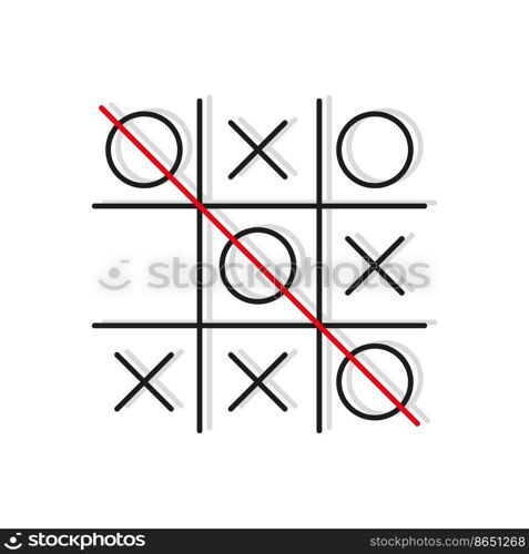 Vintage tic tac toe. Sketch set. Line art. Vector illustration. stock image. EPS 10.. Vintage tic tac toe. Sketch set. Line art. Vector illustration. stock image.