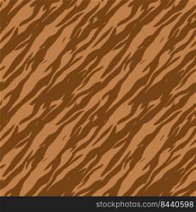 Vintage Tiger Skin Seamless Pattern. Awesome for classic product design, fabric, backgrounds, invitations, packaging design projects. Surface pattern design.