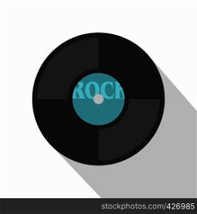 Vinyl icon. Flat illustration of vinyl vector icon for web. Vinyl icon, flat style