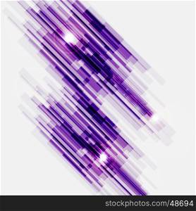 Violet abstract straight lines background, stock vector