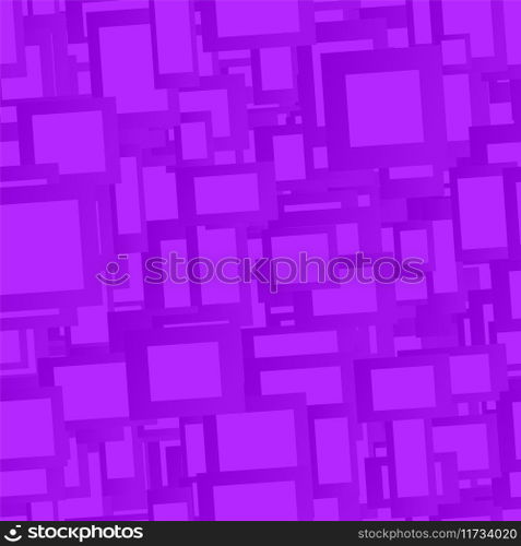 Violet seamless rectangle pattern background Vector Image