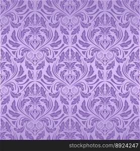 Violet seamless wallpaper vector image