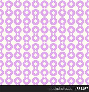 Violet sweet dumbbell pattern on pastel background. Vintage and cute seamless pattern style for modern or abstract design