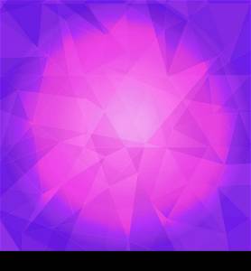 Violet triangle background