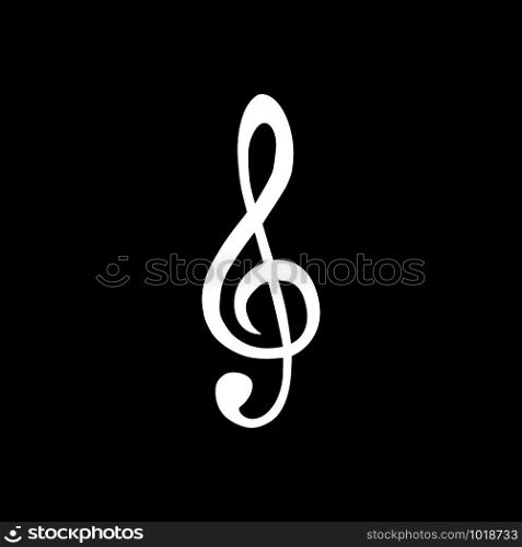 Violin clef and background