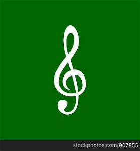 Violin clef and background