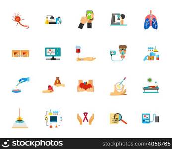 Viral infection icon set. Can be used for topics like disease, diagnostics, medicine, hospital