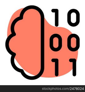 Virtual cyber brain code to protect data.