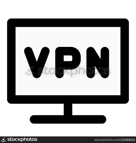Virtual private network to encrypt internet traffic