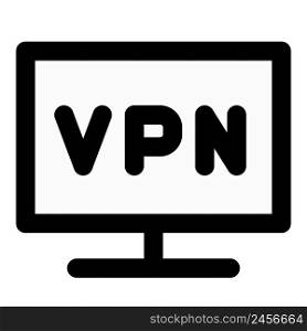 Virtual private network to encrypt internet traffic