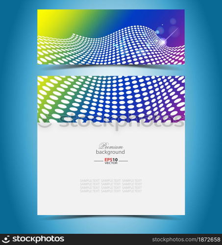 Virtual vector presentation gallery for creative needs. Virtual vector presentation gallery
