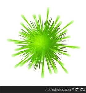 Virus Bacteria Cell Microbiology Sick Germ Vector. Green Microscope Bacteria In Spherical Shape With Antennas. Scientific Laboratory Bacterium Colored Concept Mockup Realistic 3d Illustration. Virus Bacteria Cell Microbiology Sick Germ Vector