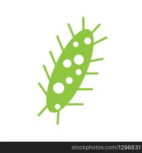 virus, bacteria illustration logo vector