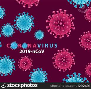 Virus Corona vectors. Corona Virus in Wuhan. COVID-19 Background