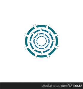 virus, corona virus vector and mask design logo icon