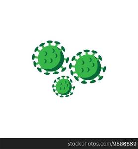 virus design ilustration icon logo templat