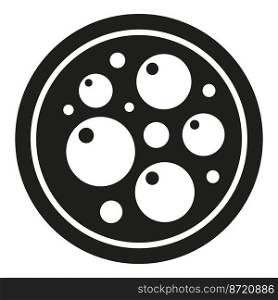Virus icon simple vector. Petri dish. Medical micro. Virus icon simple vector. Petri dish